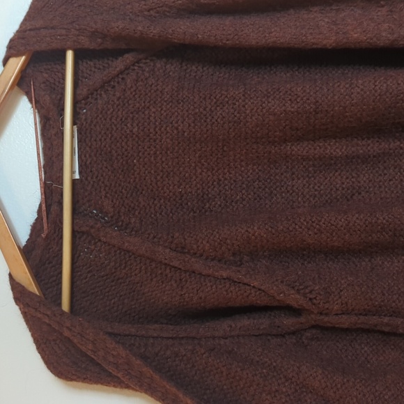 Mango Knit Maroon Cardigan - Picture 7 of 7